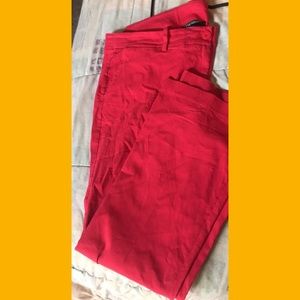 Lane bryant red bootcut pants🌹♣️